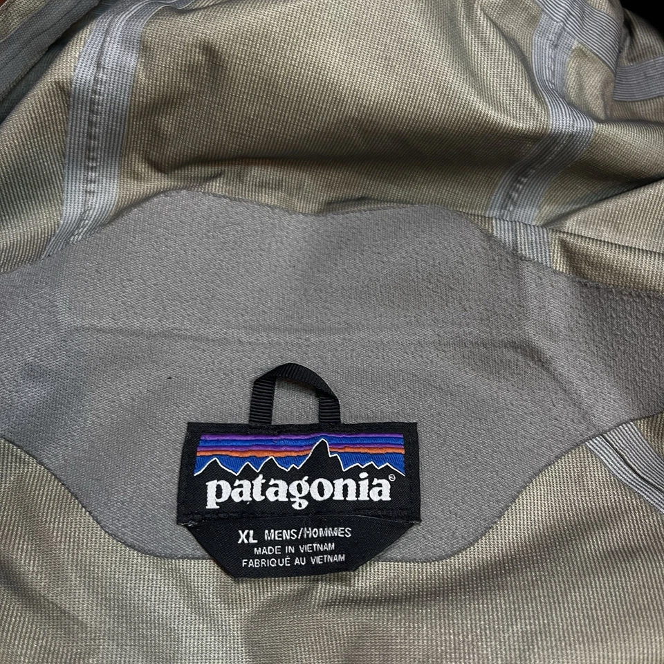 Patagonia Jacket Mens Extra Large Orange Torrentshell 3L H2NO Full Zip Gorpcore - Image 3 of 4