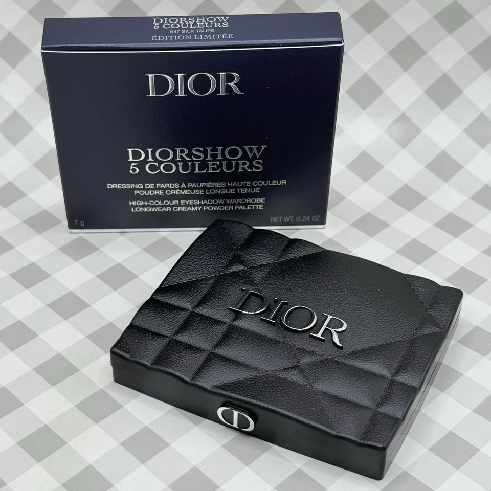DIOR Diorshow 5 Colores 647 Seda Taupe Edición Limitada ••NUEVO EN CAJA••🎁 Foto 4 de 4