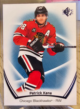 2021-22 SP Blue Patrick Kane #6 Chicago Blackhawks