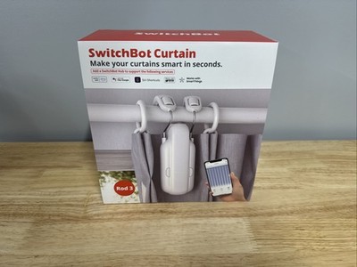 SwitchBot Curtain 3 - Rod 3 Automatic Curtain Opener  Brand New