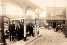 SINCLAIR GAS STATION CAR GLASS PUMPS WRIGLEYS GUM 4X6 MAGNET