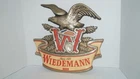 Vintage 1979 WIEDEMANN SINCE 1870 BEER 3D Flying Eagle Plastic Pub Bar Wall Sign