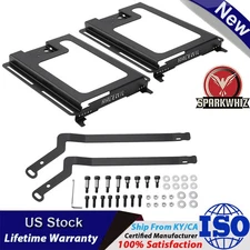 2X Racewill Lower and Recline Seat Bases Accessories For Polaris RZR 800/900 USA