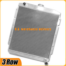 3rows Aluminum Radiator For Buick Special Super Roadmaster Wchevy V8 1950-1952