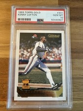 1993 Topps Gold Kenny Lofton #331 PSA 10 Low Pop