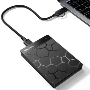 500 GB Disques durs externes, Disque dur portable pour Windows,Ultra Slim Externe...