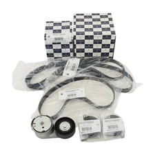 5pcs Drive Belt Replacement Kit Fit For Maserati Ghibli Levante Quattroporte 5pcs Drive Belt Replacement Kit Fit For Maserati Ghibli Levante Quattroporte