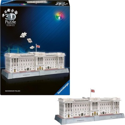 3D Puzzle Iconics: Buckingham Palace - mit Licht 
