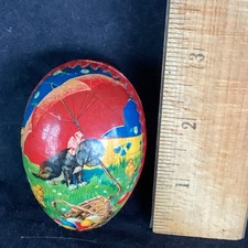 Antique German Easter Egg Candy Container