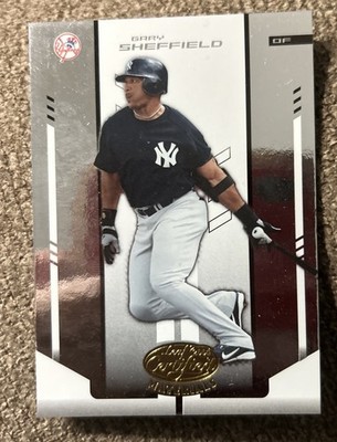 Gary Sheffield 2005 Fleer RBI Kings RB-8 + Leaf Certified 171 Yankees- Buy 1-Get