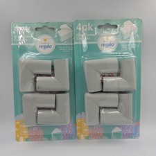 Regalo, Gray Corner Cushion, 6122 G, 4Pk, Home Safety Line Lot Of 2