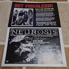 Vintage DEF LEPPARD JOE ELLIOTT VIVIAN CAMPBELL A4 POSTER RAW MAGAZINE CLIPPING