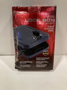 Hornady Portable Lock Box for Guns and Valuables Open