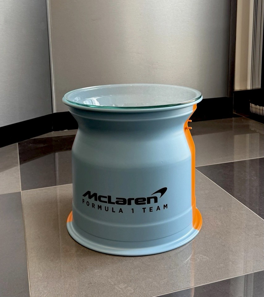 Racing Rim Table McLaren F1 Racing Wheel Rim Table Gulf Limited Edition | eBay UK