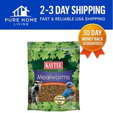 Nutrient-Rich Mealworm Treats for Bluebirds, Wrens, and Cardinals - 17.6 Ounce