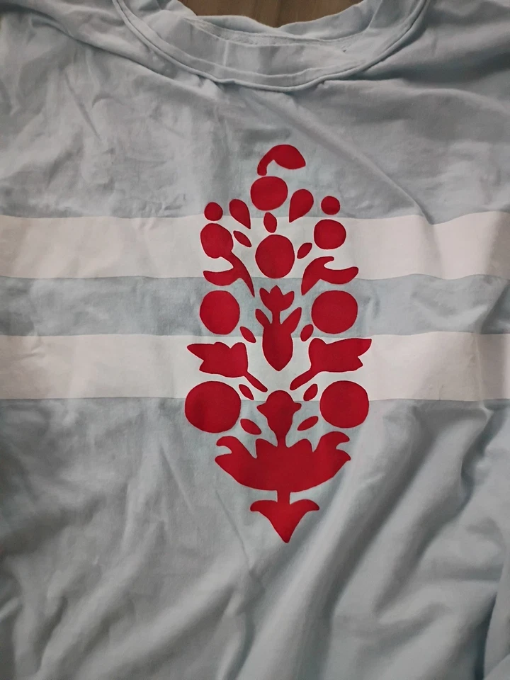 Free People Movement Inspire Logo Long Sleeve Tee White Colorway W/ Red But I... - Image 2 of 4