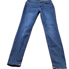 True Religion Jeans Womens 30 Halle High Rise Super Skinny Flap Pockets Denim