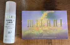 Milani Make It Last Setting Spray 2.03 Oz And Gilded Flora Eyeshadow Palette