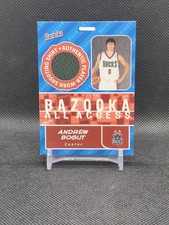 2574H 2005-06 Topps Bazooka All Access #BAA-ABO Andrew Bogut Rookie Green Patch