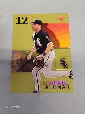 2003 E-X Essential Credentials Future #19 Roberto Alomar ( Read Missing /84 )