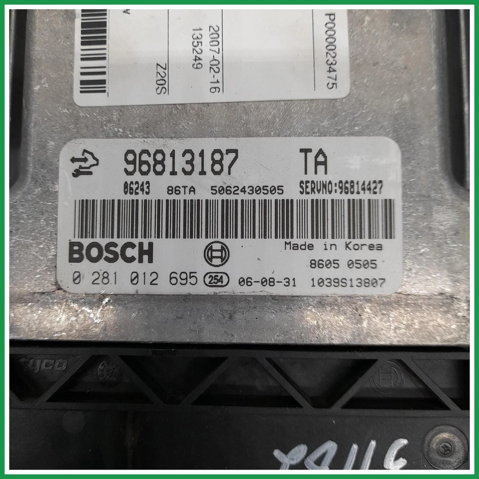 Centralina Iniezione Bosch 0281012695 Chevrolet Captiva I 96814427 2006 2010   - Immagine 4 di 4