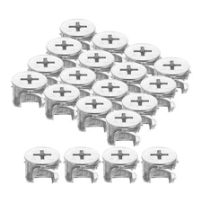 20 Pcs Furniture Connector Bolts Camlock Fittings Connecting Parts