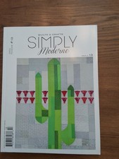 Quilts  Crafts Simply Moderne Magazine Issue 13 Pattern Included