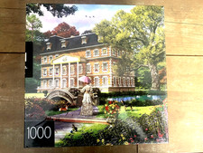 2-Pack of 1000-Piece Jigsaw Puzzles Pine Cabin Summer Estate Sealed
