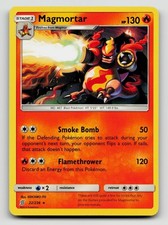 Magmortar 22/236 Rare Unified Minds Pokemon Moderately Played