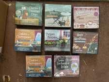 NEW SEALED MAGICAL BAKERY MYSTERY BOOKS ON CD'S BY BAILEY CATES X 8