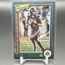 Panini 2023 Classics CJ Stroud Rookie #2 Ohio State Silver Football Card