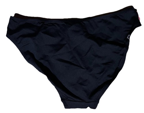 Jag Women's Large Black Retro Belted Bikini Swim Bottom - Picture 2 of 4