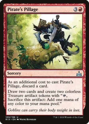 MTG - Pirate's Pillage - Rivals of Ixalan - X1 - (LP) - #X6547