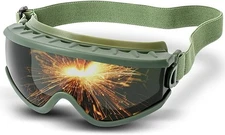 Relaxweex, Welding Goggles, Green