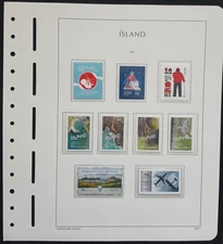 2019 Iceland Year Set On Lighthouse/Leuchtturm Hingless Pages