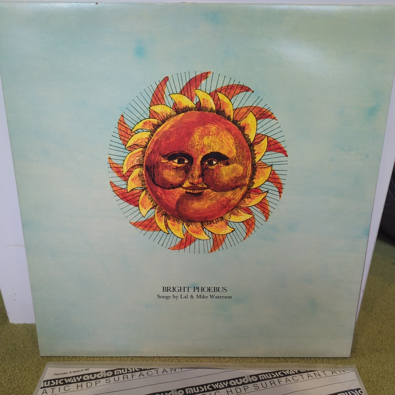 Lal & Mike Waterson ‎Bright Phoebus 1st Press 1972 UK Vinyl  Trailer LES 2076