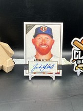 Zack Littell 2020 Topps Gallery Auto Twins (CBR)