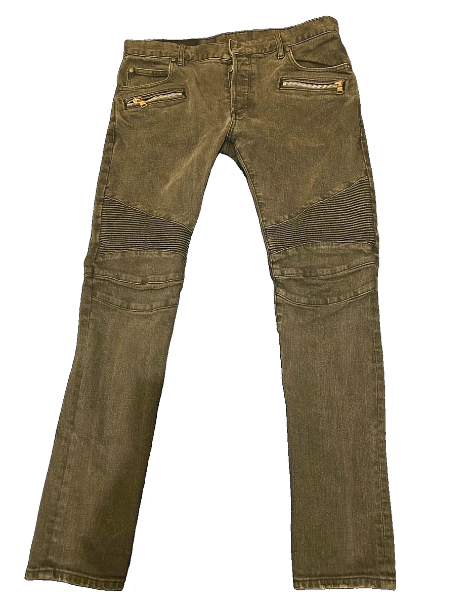 Balmain Biker Jeans for Men for sale - eBay