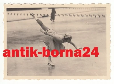 Foto Olympia 1936 Garmisch Partenkirchen Olympiade Eiskunstlaufen Frauen #106 - Bild 1 von 2