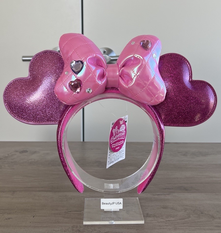 Tokyo Disney Minnie Heart Ears Headband Pink Pal-Palooza  display picture 2