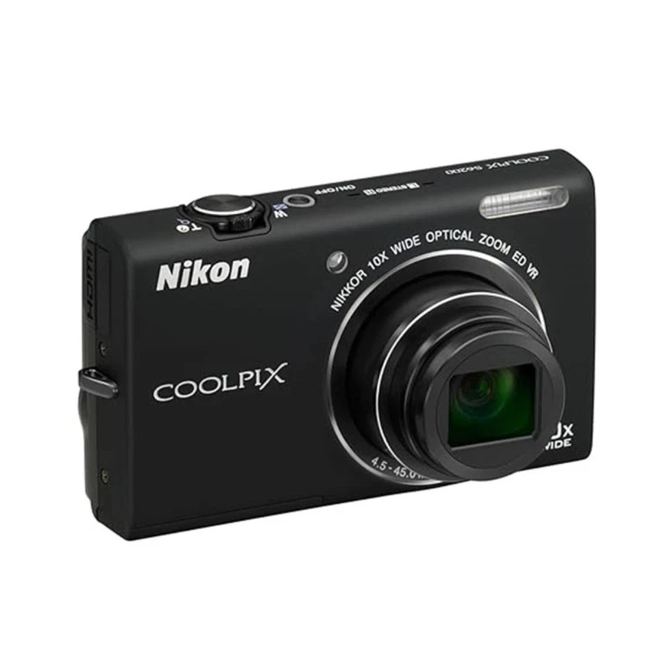Nikon COOLPIX S6300 Digitalkamera, 16,0 MP, 10-fach optischer Zoom, Schwarz - Bild 2 von 4