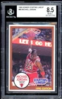 Michael Jordan Card 1990-91 Kenner Starting Lineup #8B BGS 8.5