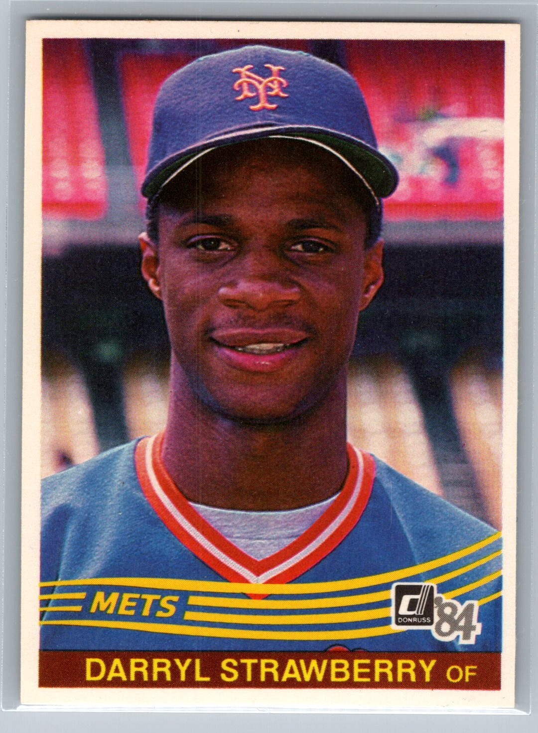 1984 Donruss - Darryl Strawberry #68 (RC) - NM *TEXCARDS*