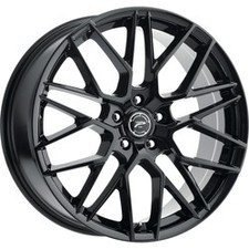 17x8 Platinum 459bk Retribution Gloss Black Wheels 5x110 35mm Set Of 4