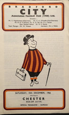 1966.1967  Bradford City v Chester
