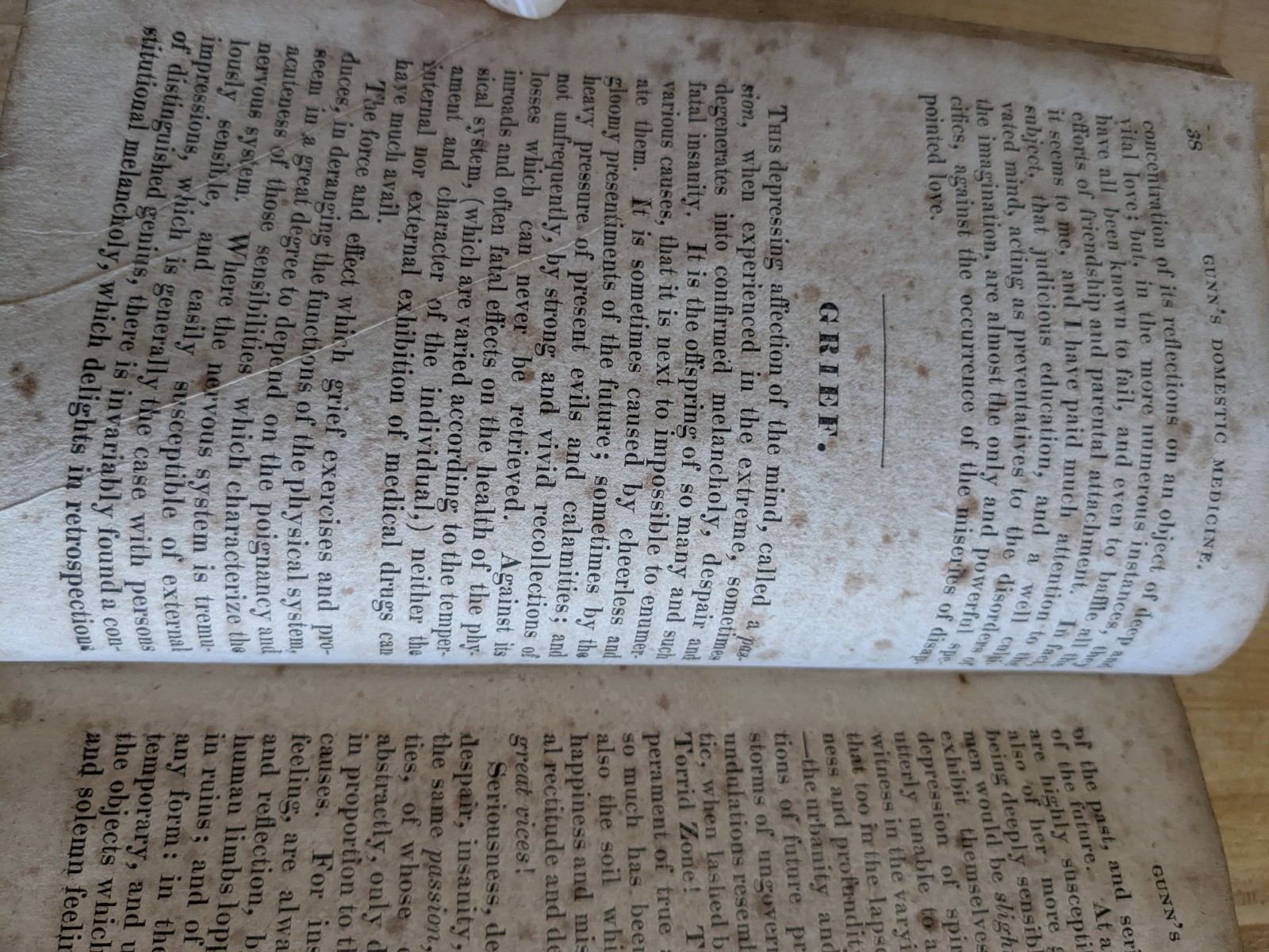 1834 Antique Medical Book Gunn's Domestic Medicine Second Edition | eBay
