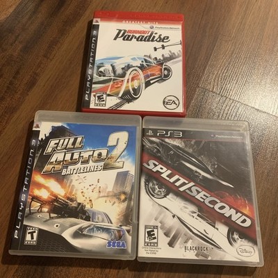 Split Second (burnout paradise)full auto 2 for PlayStation 3