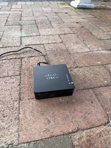 CISCO ATA192 ATA192-3PW-K9 2-PORT ANALOG TELEPHONE ADAPTER w/ADAPTER Free Ship