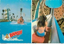 Postcard - Amusement Park - Wet 'n Wild Orlando - The Banzai Boggan - M