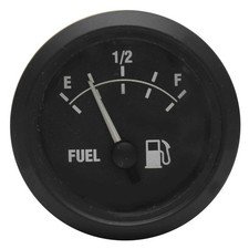 Faria Beede Boat Fuel Level Gauge 960846 | Ranger 2 Inch Black
